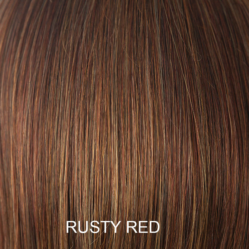 rusty red