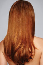 100% Human Hair Bangs in color R5HH Light Reddish Brown